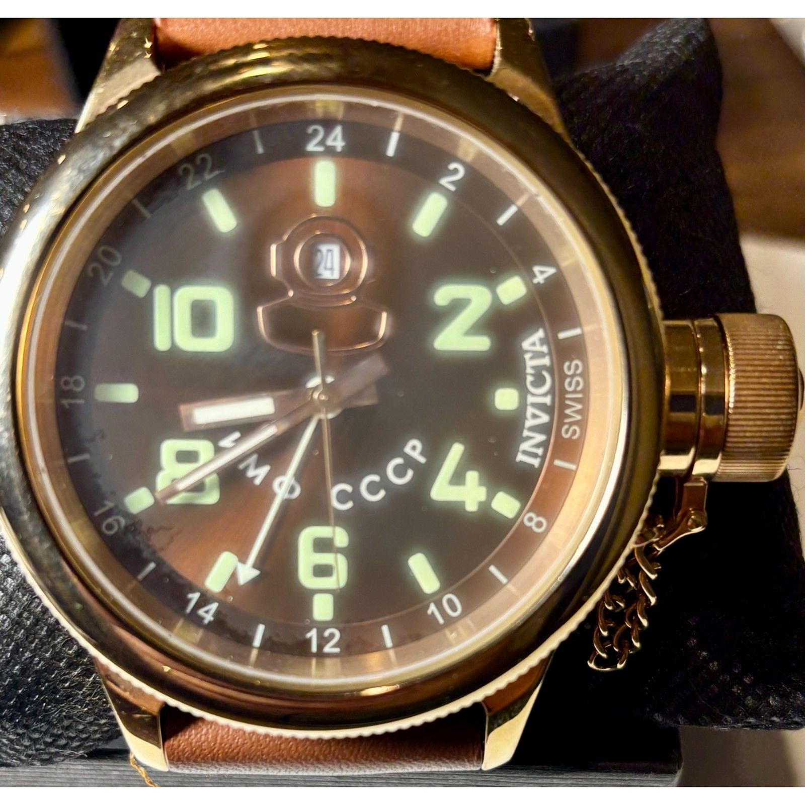 Invicta Russian Diver GMT (Model 7107) – Good Condition
