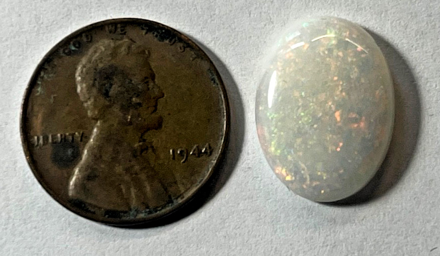 NATURAL OPAL OVAL SHAPE CABOCHON 6.40 CARATS 17X12X4.8 MM BELOW WHOLESALE