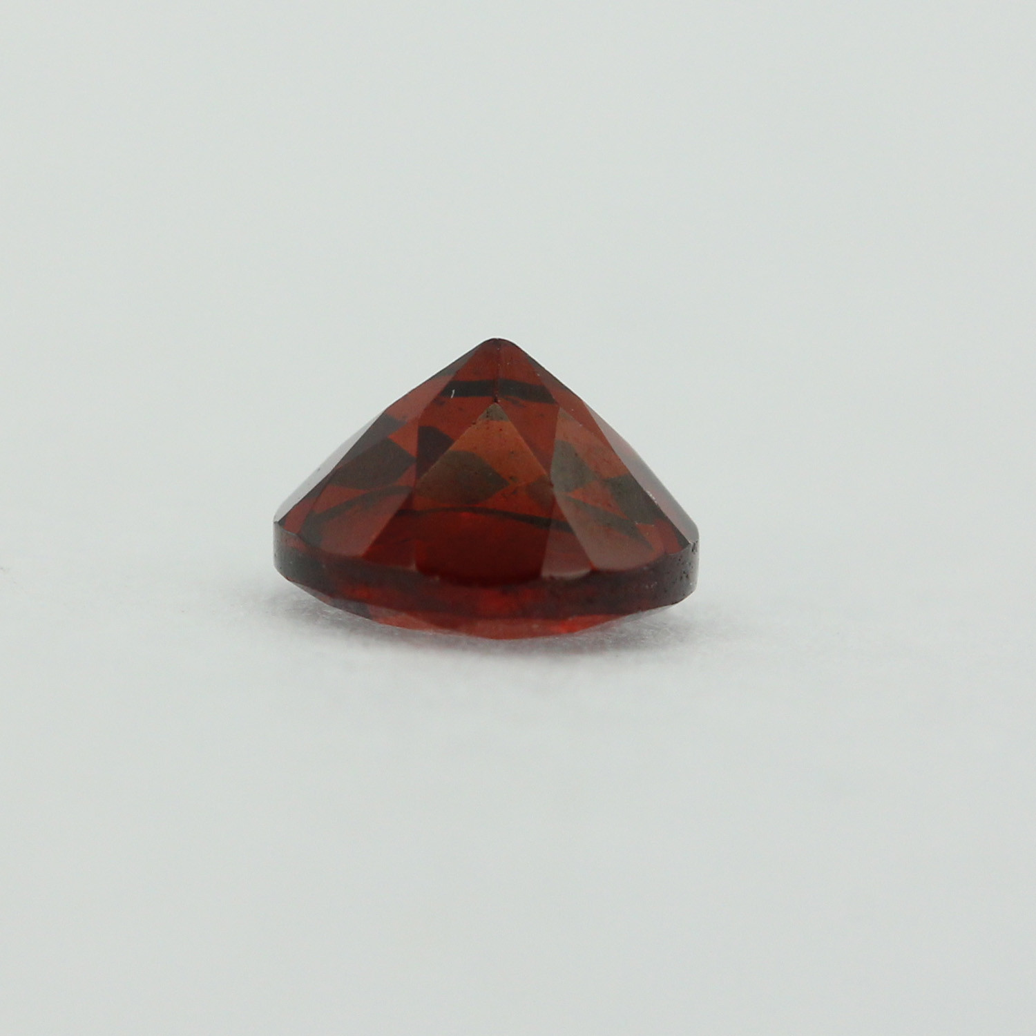 Loose Round Cut Genuine Natural Garnet Stone Single Almandine Red Birthstone