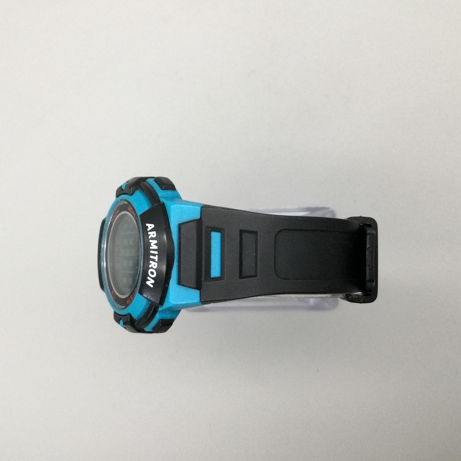 Armitron Womens Sport Watch 36mm Gray Digital Black Blue WR 165FT