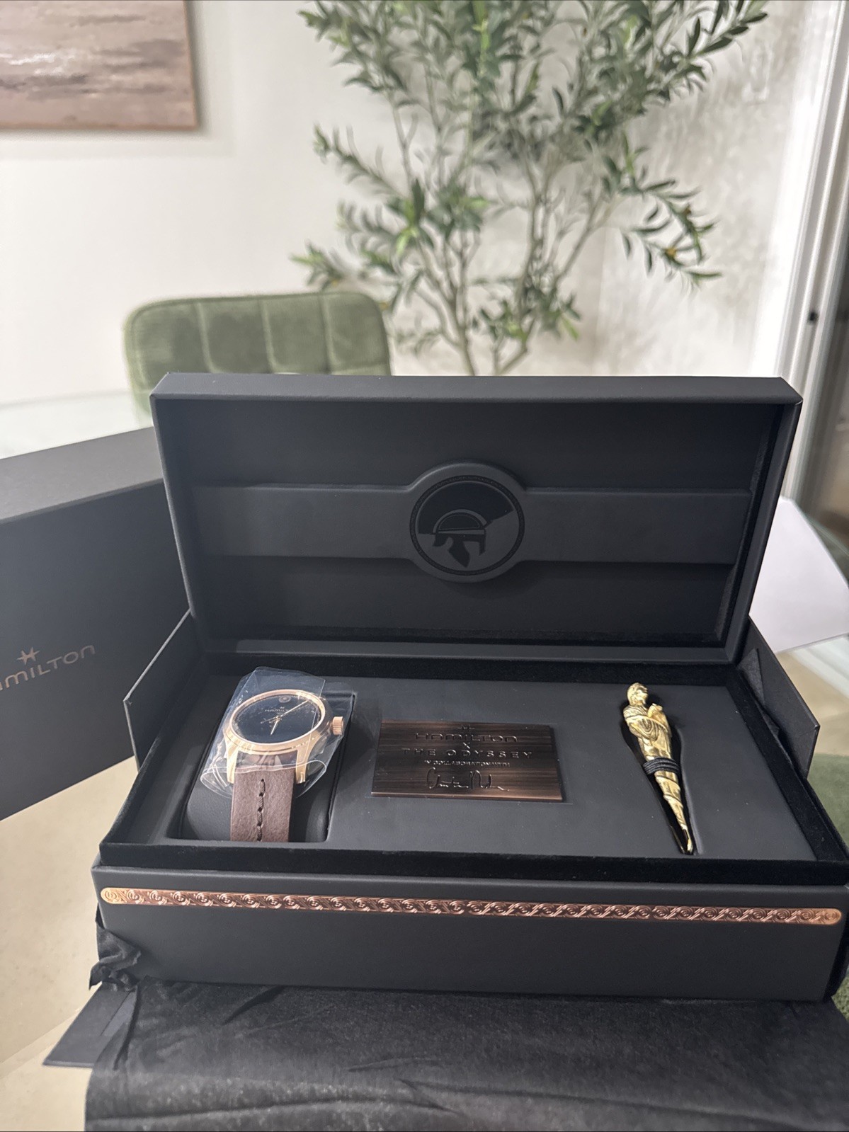 Hamilton X The Odyssey Limited Edition automatic khaki watch H70675530 Sold out
