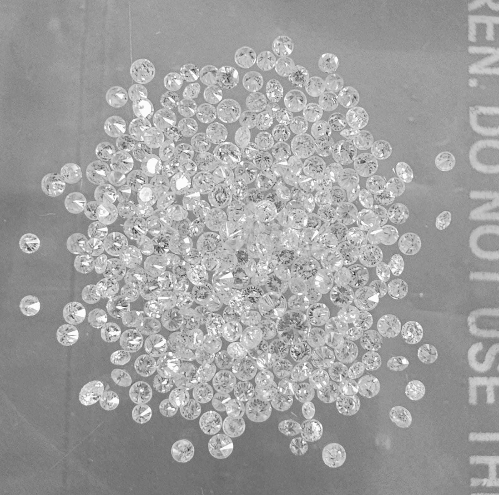 1CT (1.25mm to 2.70mm) I2-I3 Purity Natural white Diamond