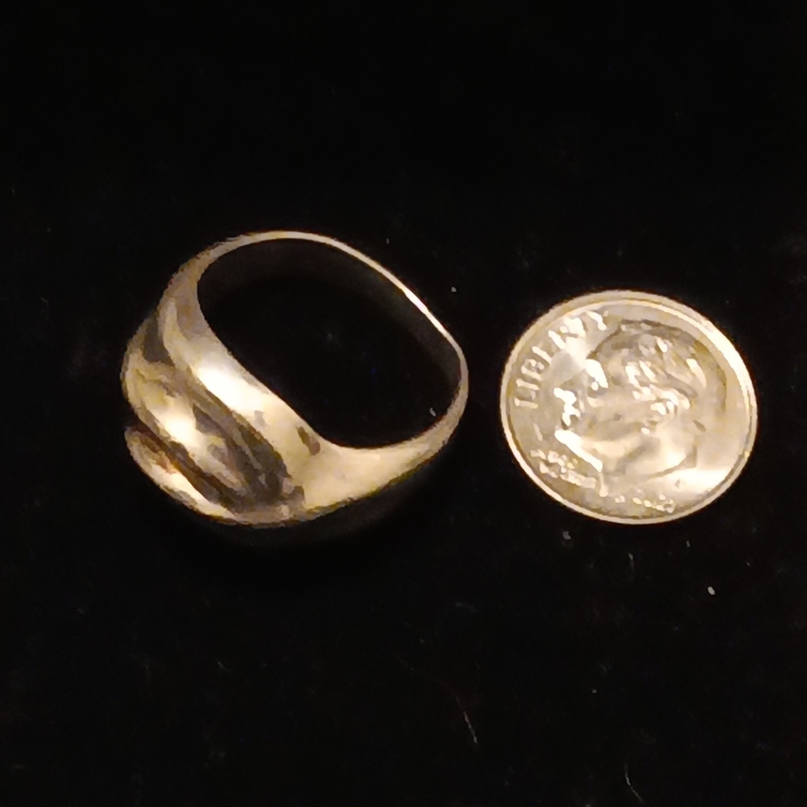 Philippine Signed Sterling Silver Ring Silver Tone Stamped “Philippines” Sz 9