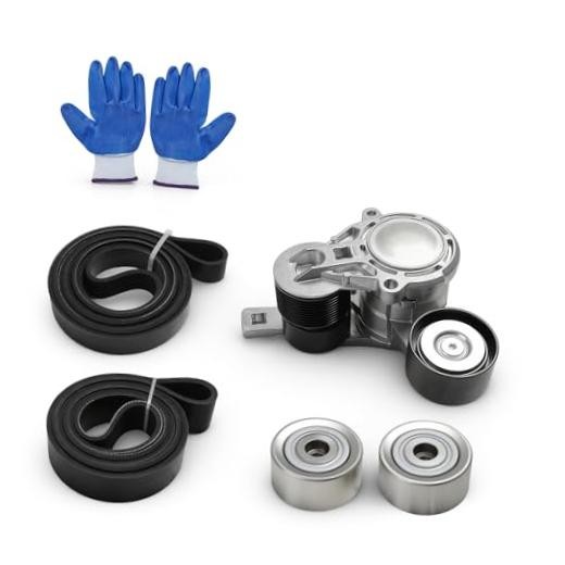 Serpentine Belt Tensioner Pulley Kit for for Coronado/Cascadia/122SD 2010-2019