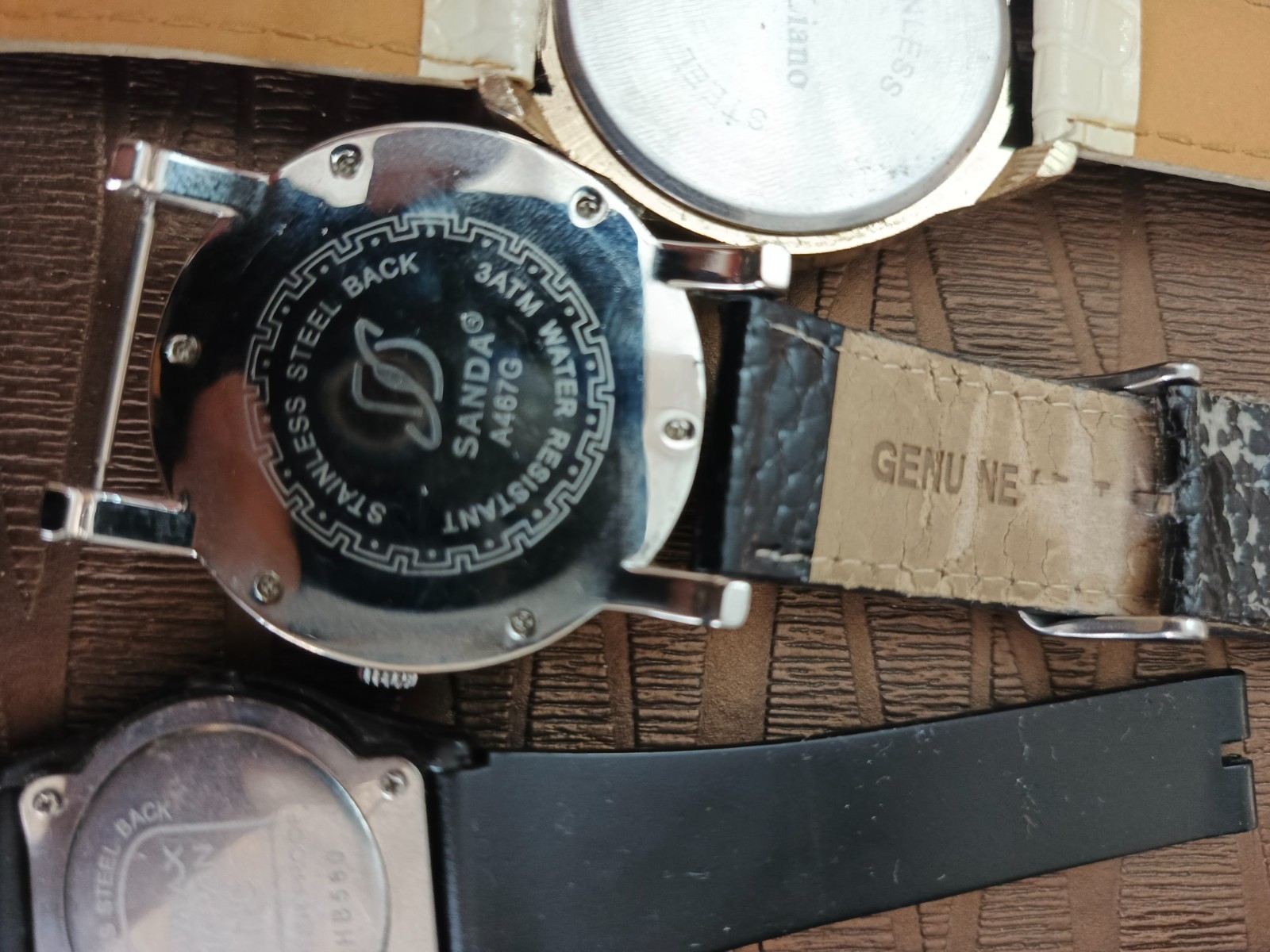 Lot Of 6 Vintage Mens Womens Watches Haoku Sanda Omax Gemstar For Parts Repair
