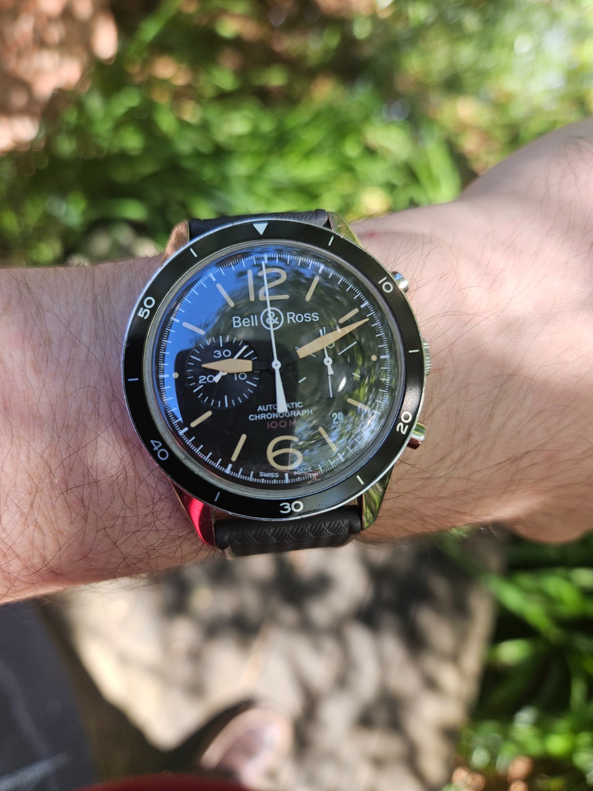 Bell & Ross BR 126 Sport Heritage Automatic Chronograph Ref. BR 126-94-SP-19152