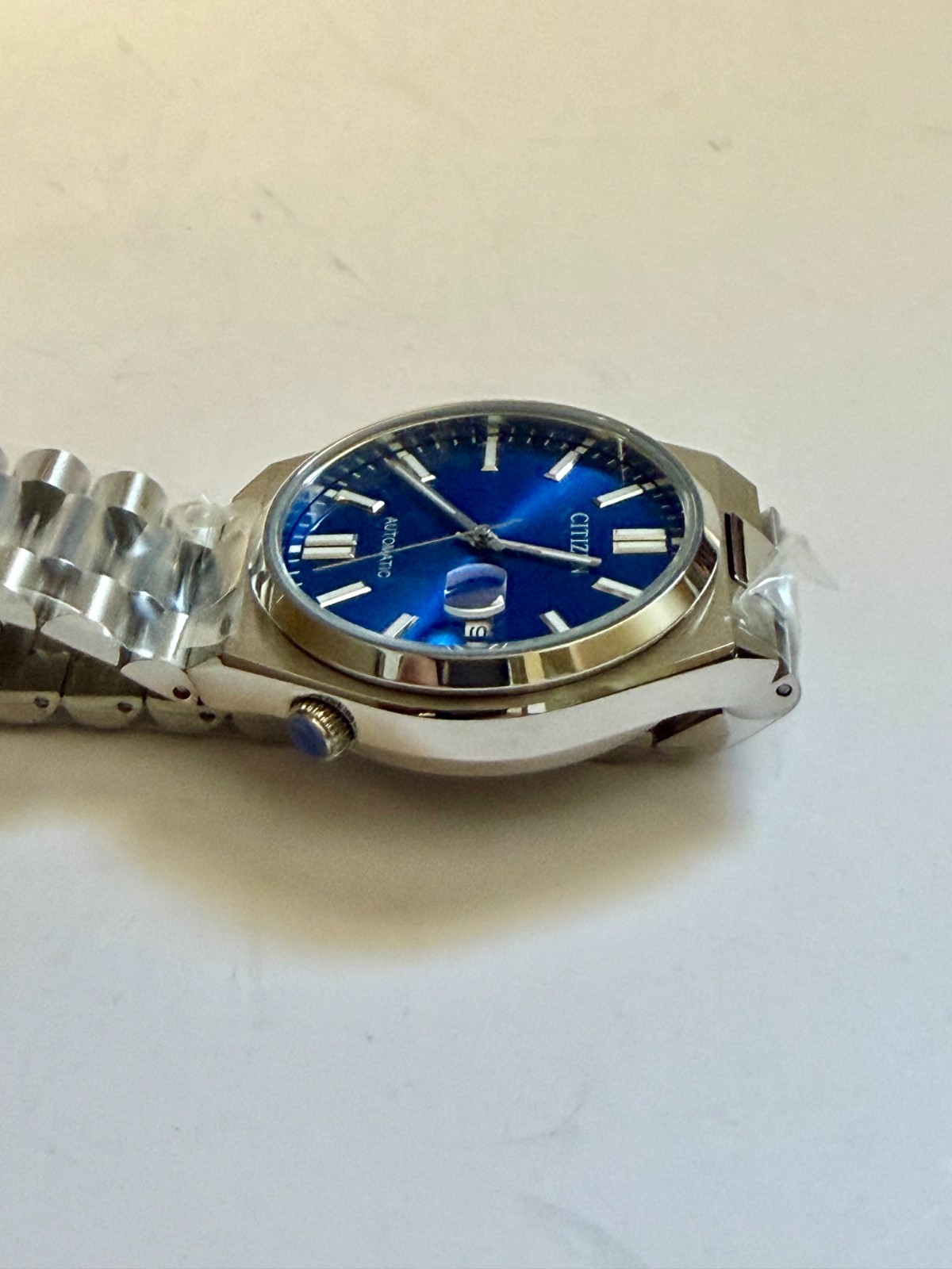 Citizen Men’s Tsuyosa Automatic Blue Dial Watch- NJ0150-81L NEW