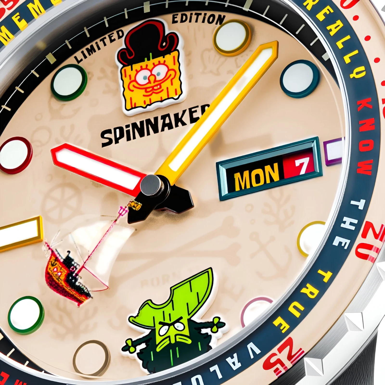 Spongebob Limited Edition SP-5171-11 43mm Hass Automatic 450 Piece Spinnaker