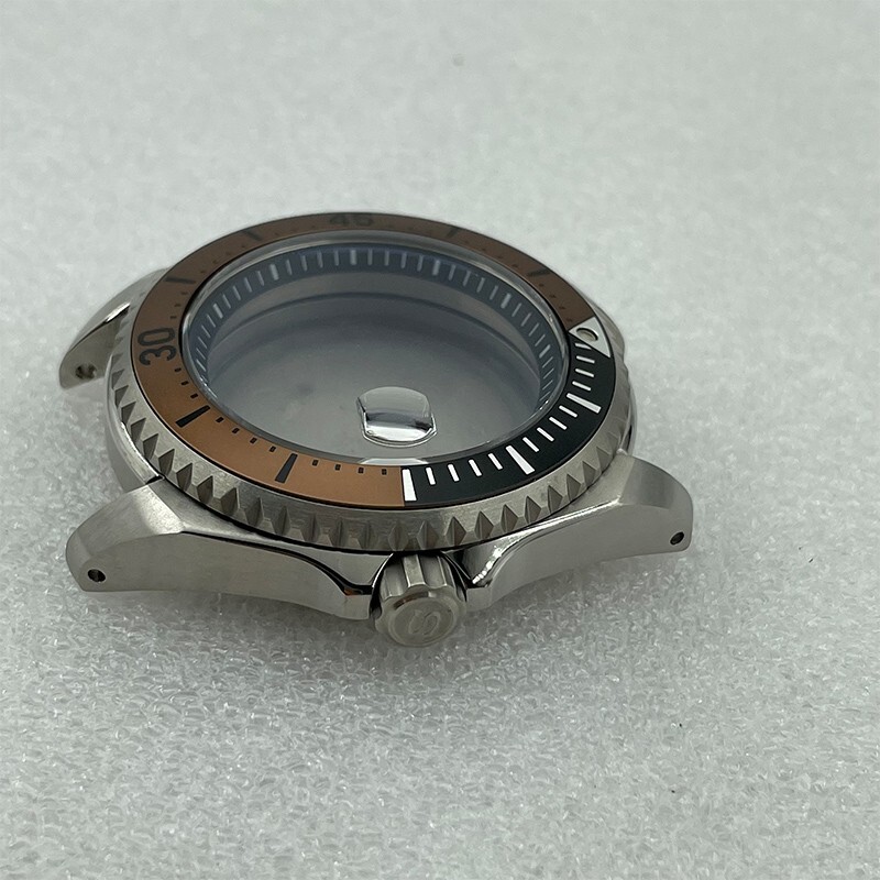 NH35 case 43.5MM Titanium case fit NH35/NH36 movement Titanium watch cases
