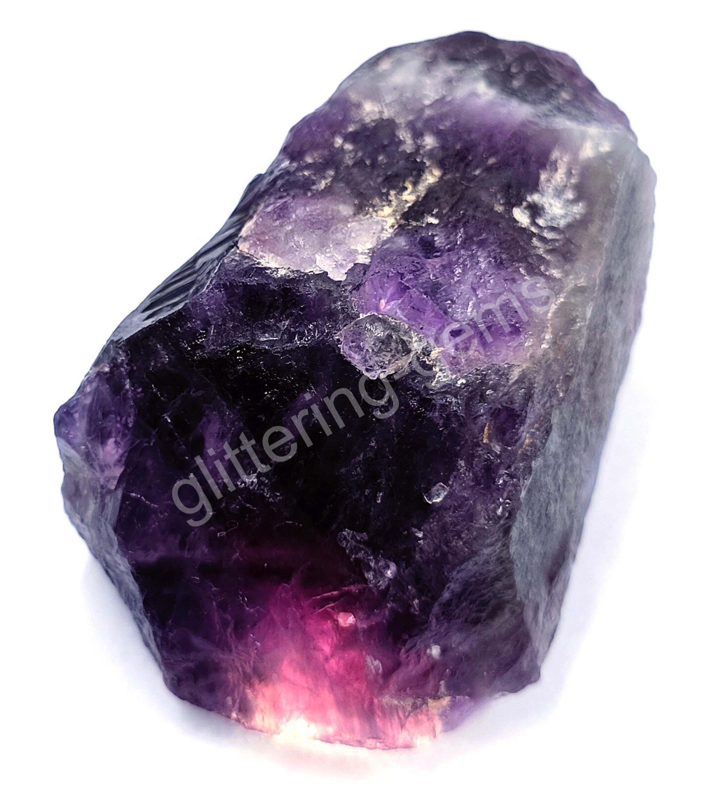 403.00 Ct Natural Purple Alexandrite Rough Dyed IGL Certified Loose Gemstone M25
