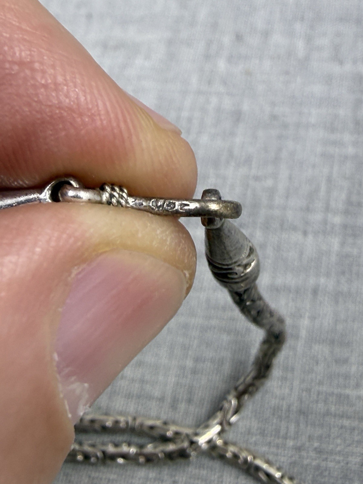 Byzantine Link 2.7mm Chain Sterling Silver .925 Necklace 22″ (24 Grams)