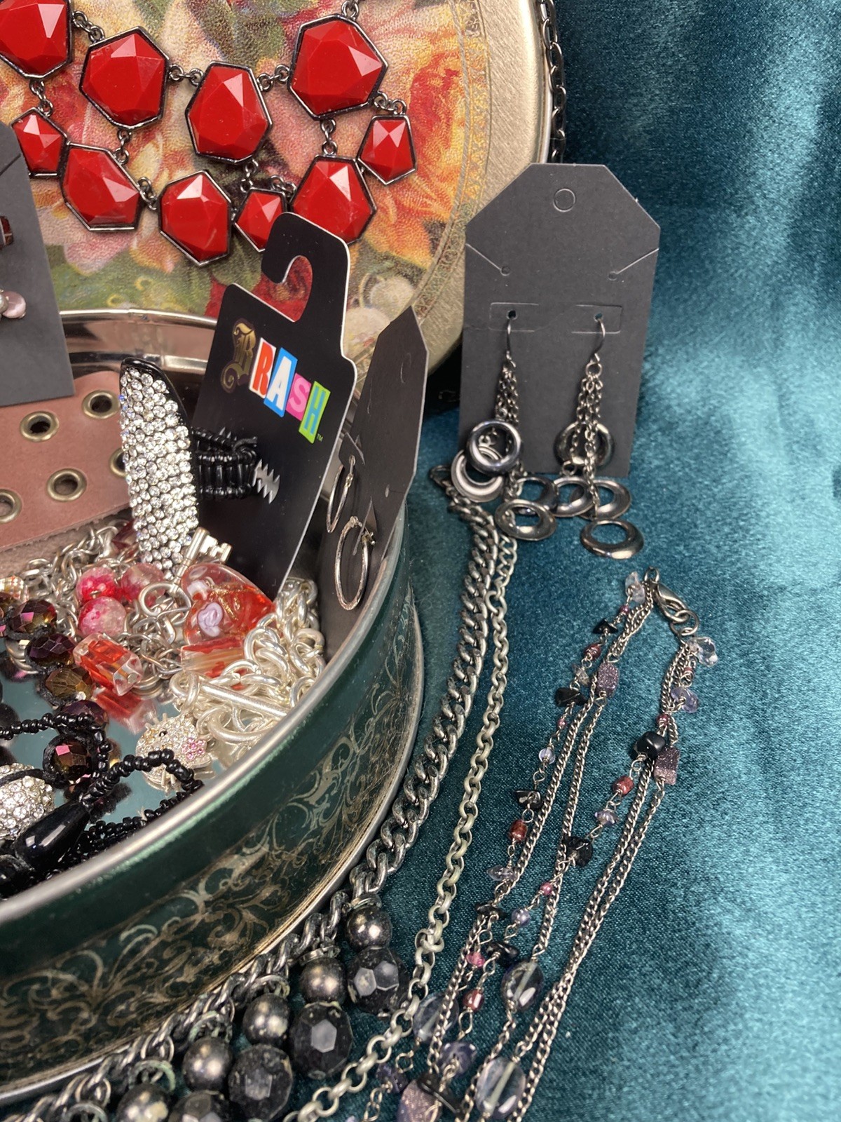 20 Lot Gothic Inspired Costume Jewelry Romance Goth Earring Emo Box Included