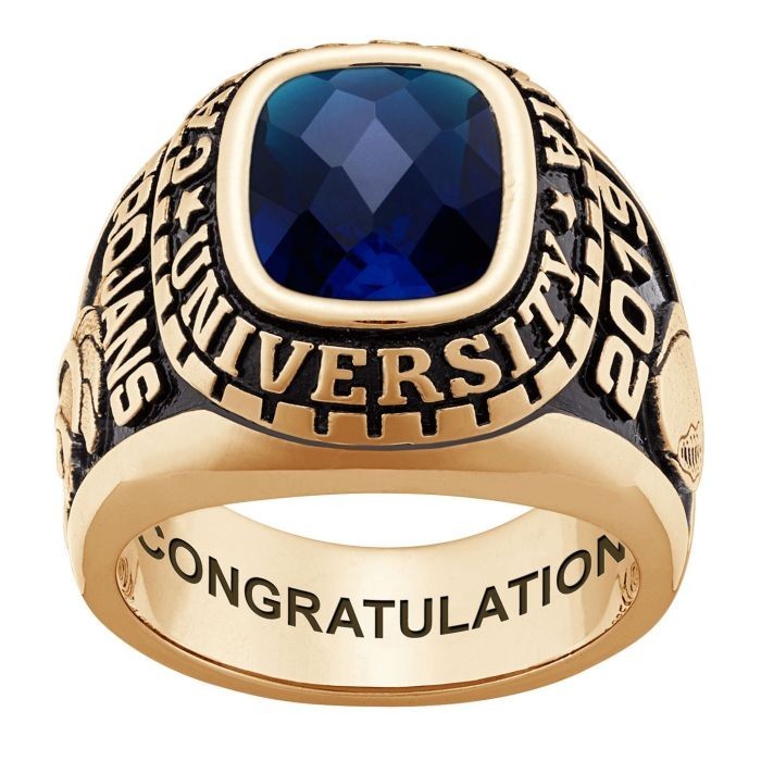 Order Now For 2026 Graduation Men’s Large Classic Birthstone Custom Class Ring