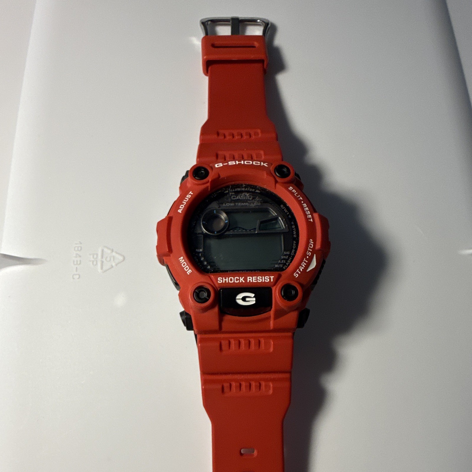 Casio G-Shock G-7900A-4 Rescue Red Digital Watch Module 3194 45mm