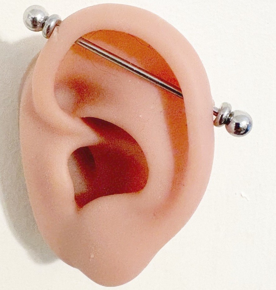 STERILIZE PACK: ADJUST Industrial Barbell Length with 6 Disks from 1″ to 1-1/2″.