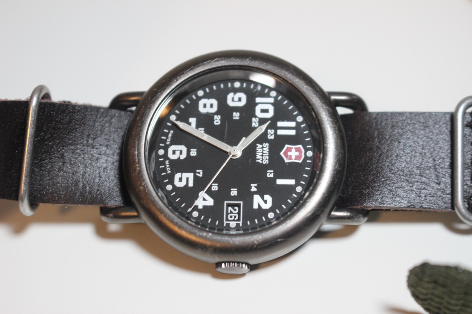 Victorinox Swiss Army Cavalry Field Watch Fresh Battery – GUC READ DESC