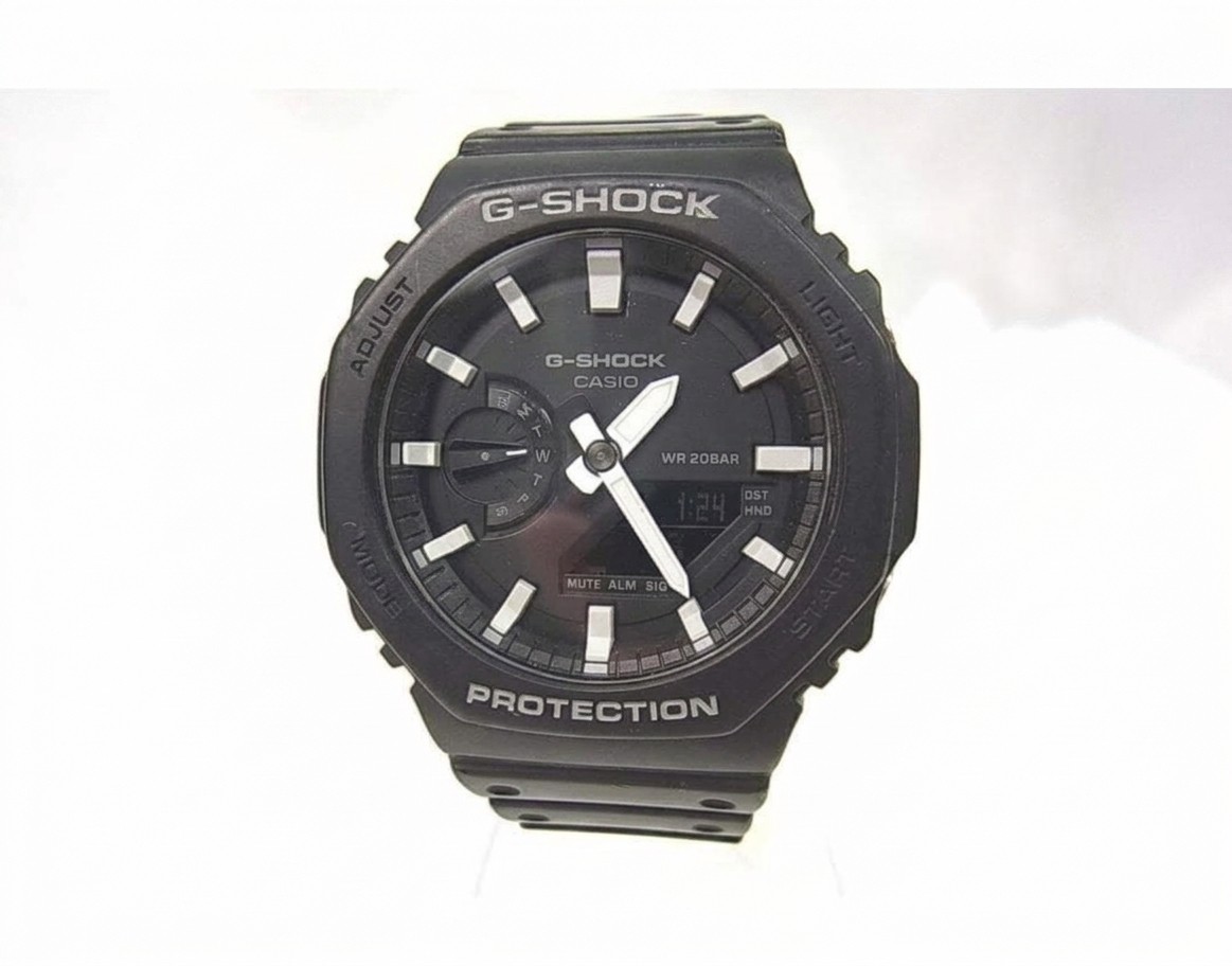 CASIO G-SHOCK GA-2100-1AJF CasiOak Analog Digital Wrist Watch #0008