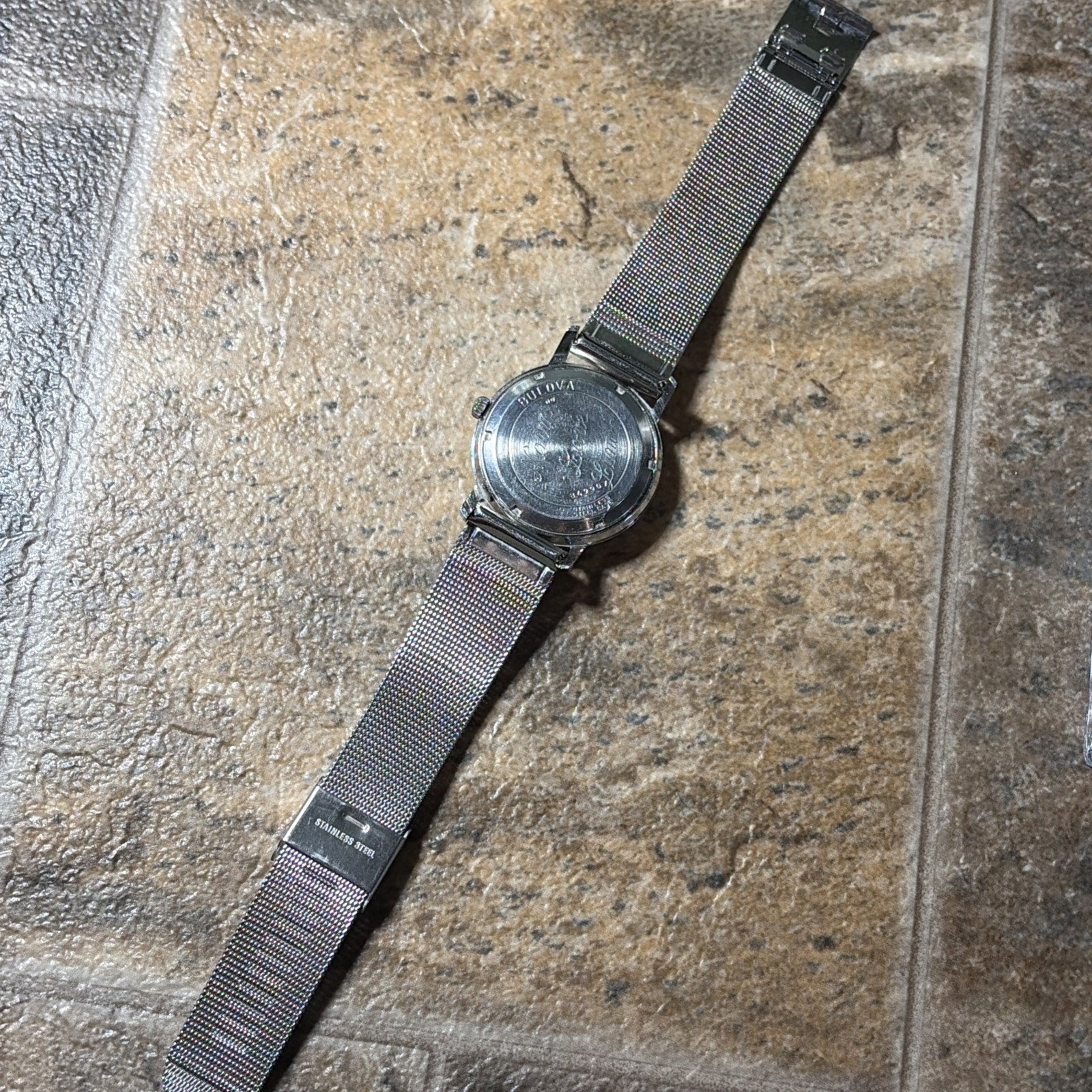 Vtg BULOVA Sea King Men’s Automatic 11 ANACD Watch Date Blue dial (Repair) READ