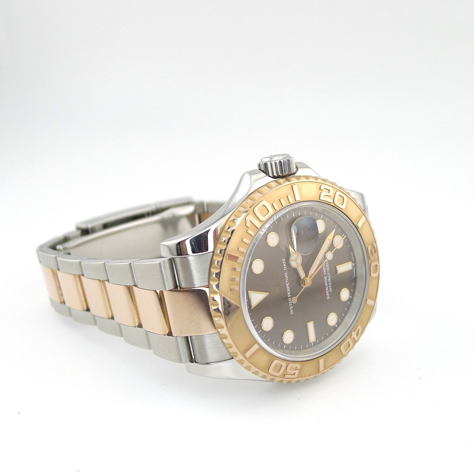 2020 Rolex Yacht-Master 126621 18k Rose Gold With Chocolate Dial