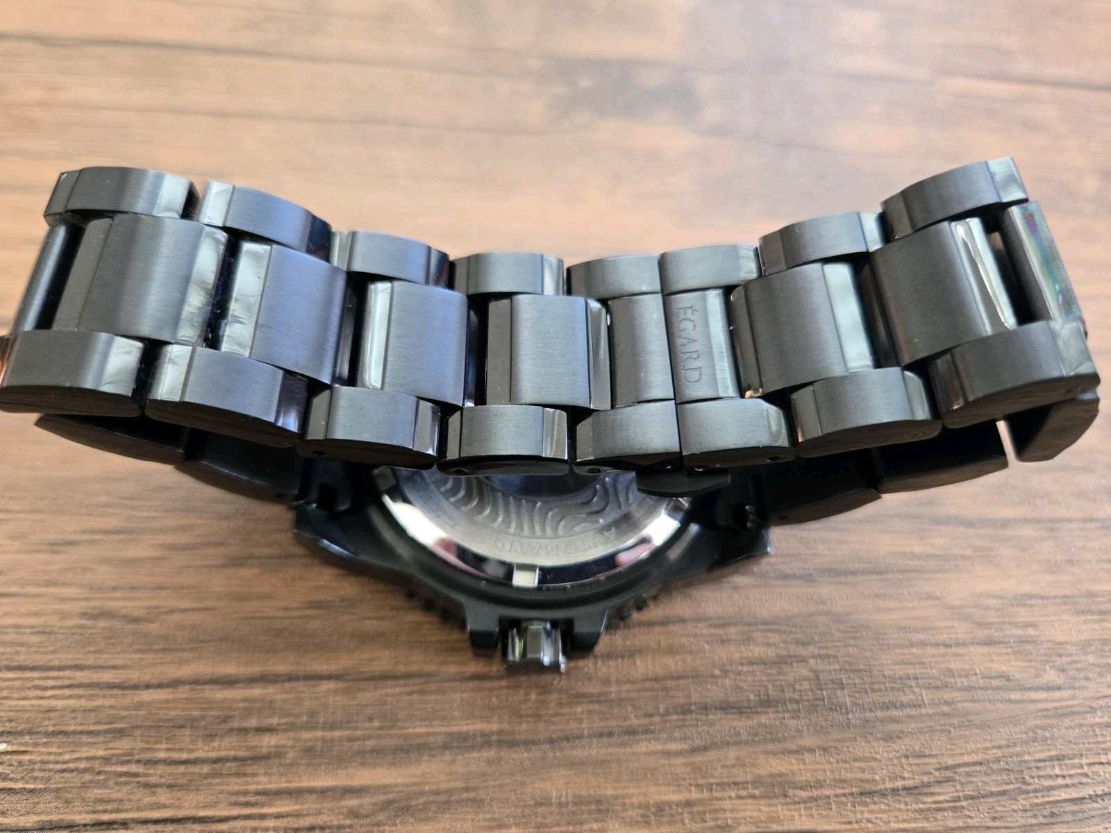 Egard Navita Black Limited Edition Diver Miyota Automatic 45 mm w Bracelet /125