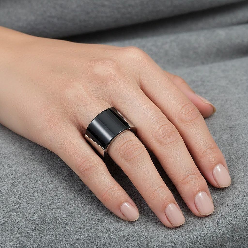 Calvin Klein Distinct Ring in Stainless Steel (Size 6.0)