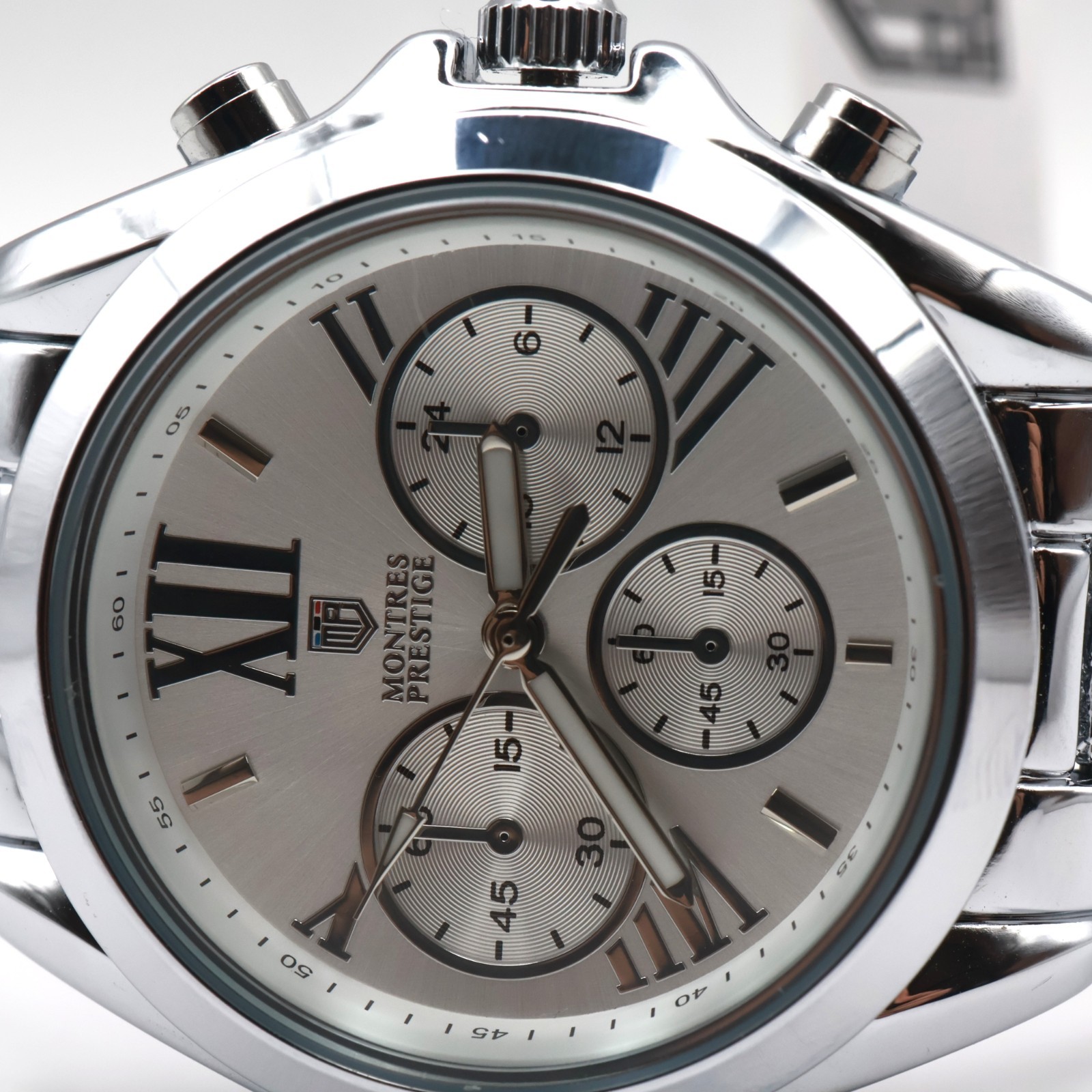 Montres Prestige by Invicta MPW-0194 Unisex Quartz SS Wrist Watch