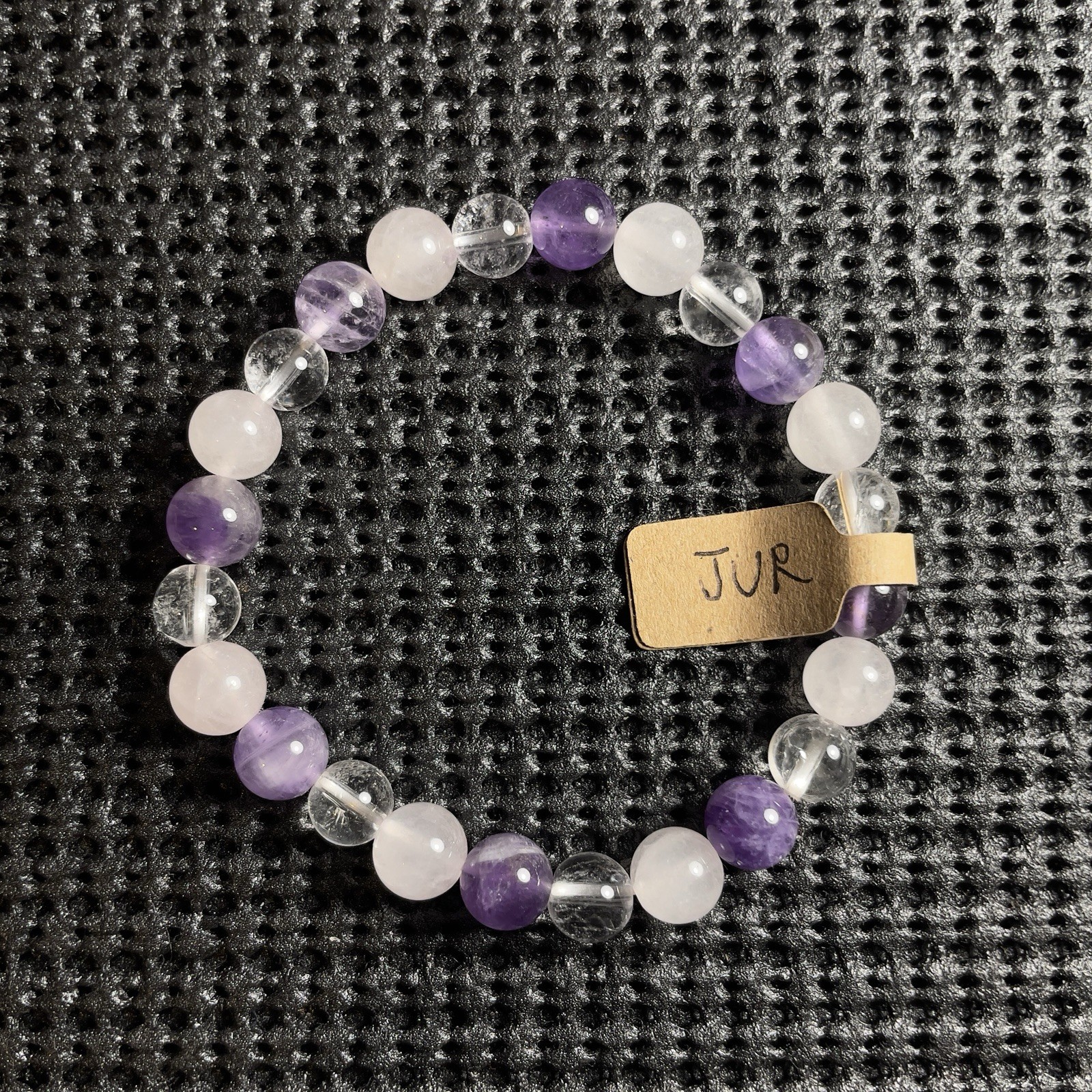 3 Colors Crystal Bracelet Amethyst Pink Quartz Gift Gemstone Women Jewelry New