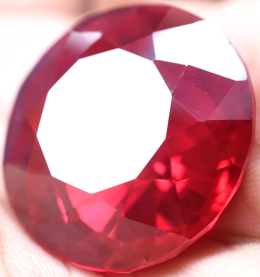 Natural 80.85 Ct Mogok Pink Huge Ruby Sparkling GGL Certified Loose Gemstone