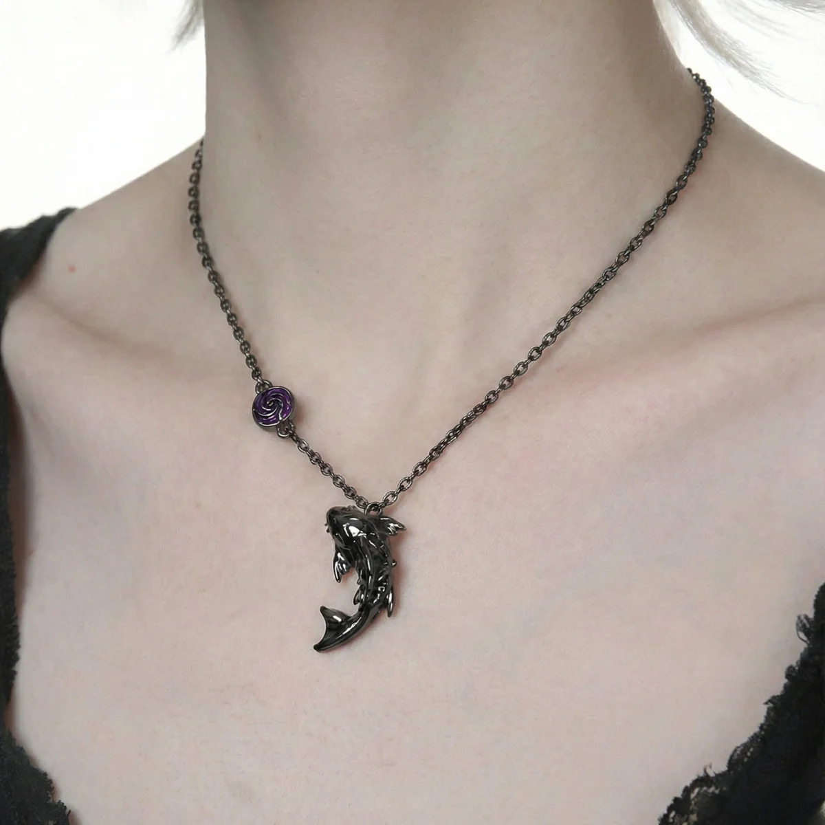 Gojo and Geto Kraymer Art Anime Necklace Collection