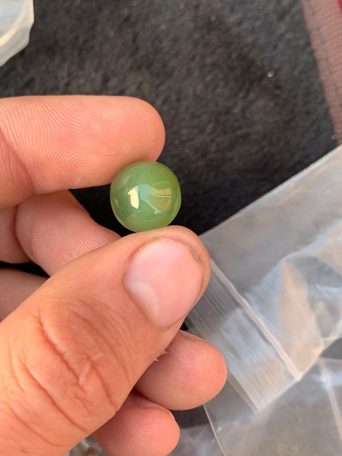 9.05 ct Dim12.1*12*7.2mm top quality natural nephrite loose gemstone from Pakist