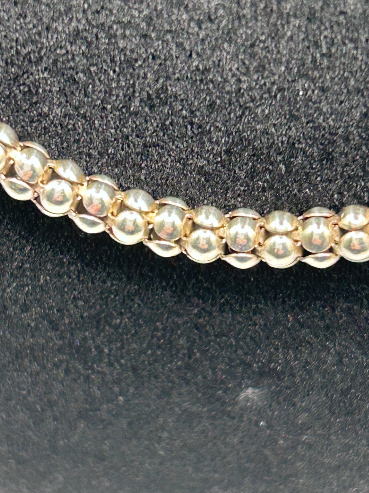 Silpada Sterling 14 1/2 ‘ Popcorn Chain Necklace with 3 Pendants Approx 45g