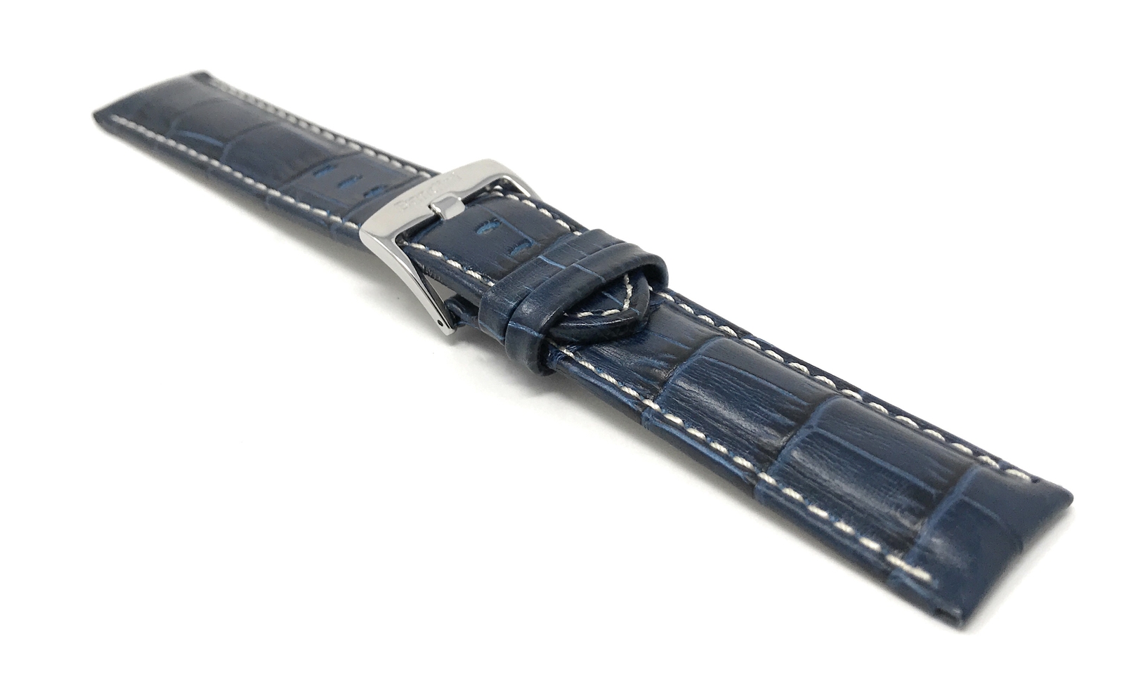 20mm Leather Watch Band, Alligator Pattern for Gucci Dive Watch