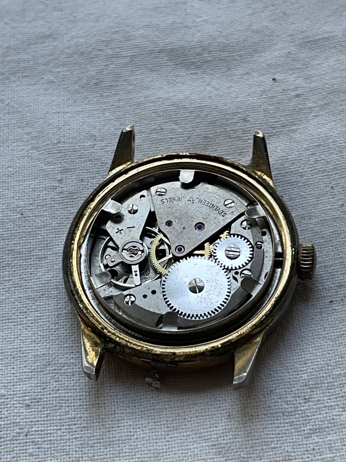 Waltham 17 jewels – vintage mens watch AS IS, lot2307