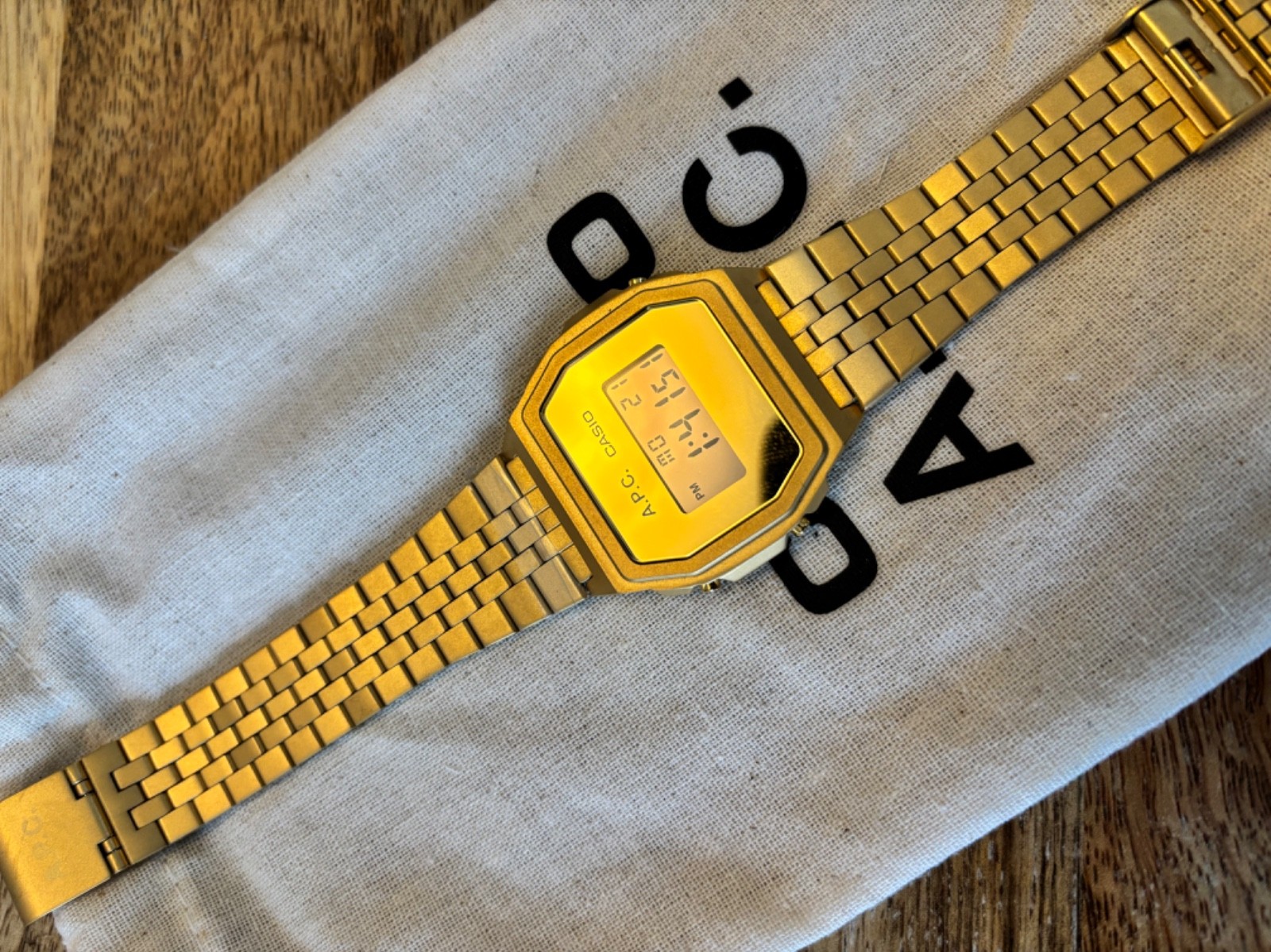 CASIO x A.P.C. A1000ACG-9 – Never Worn