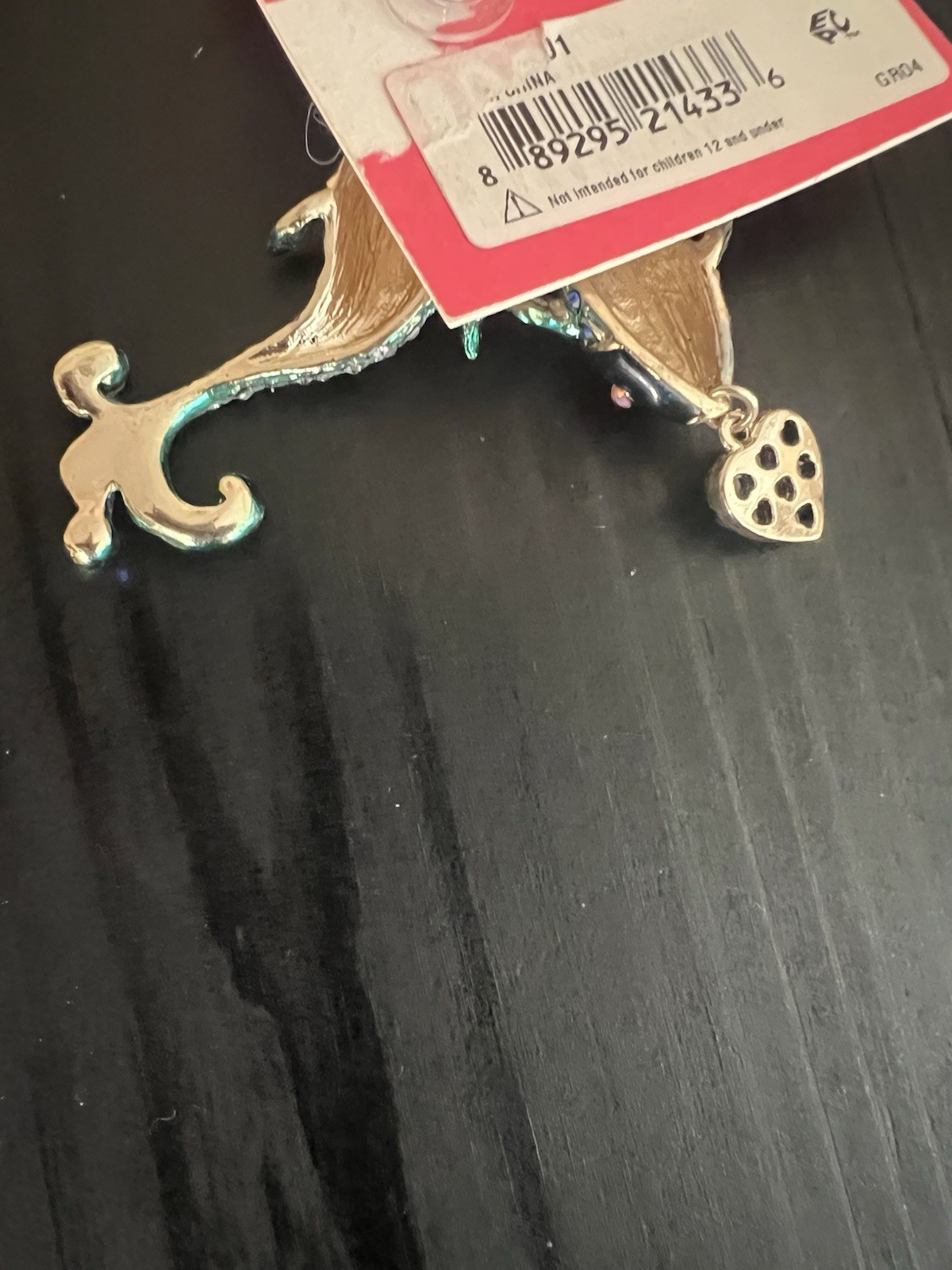 Betsey Johnson Blue Crabby Couture Koi Fish Earrings – Rare- B1
