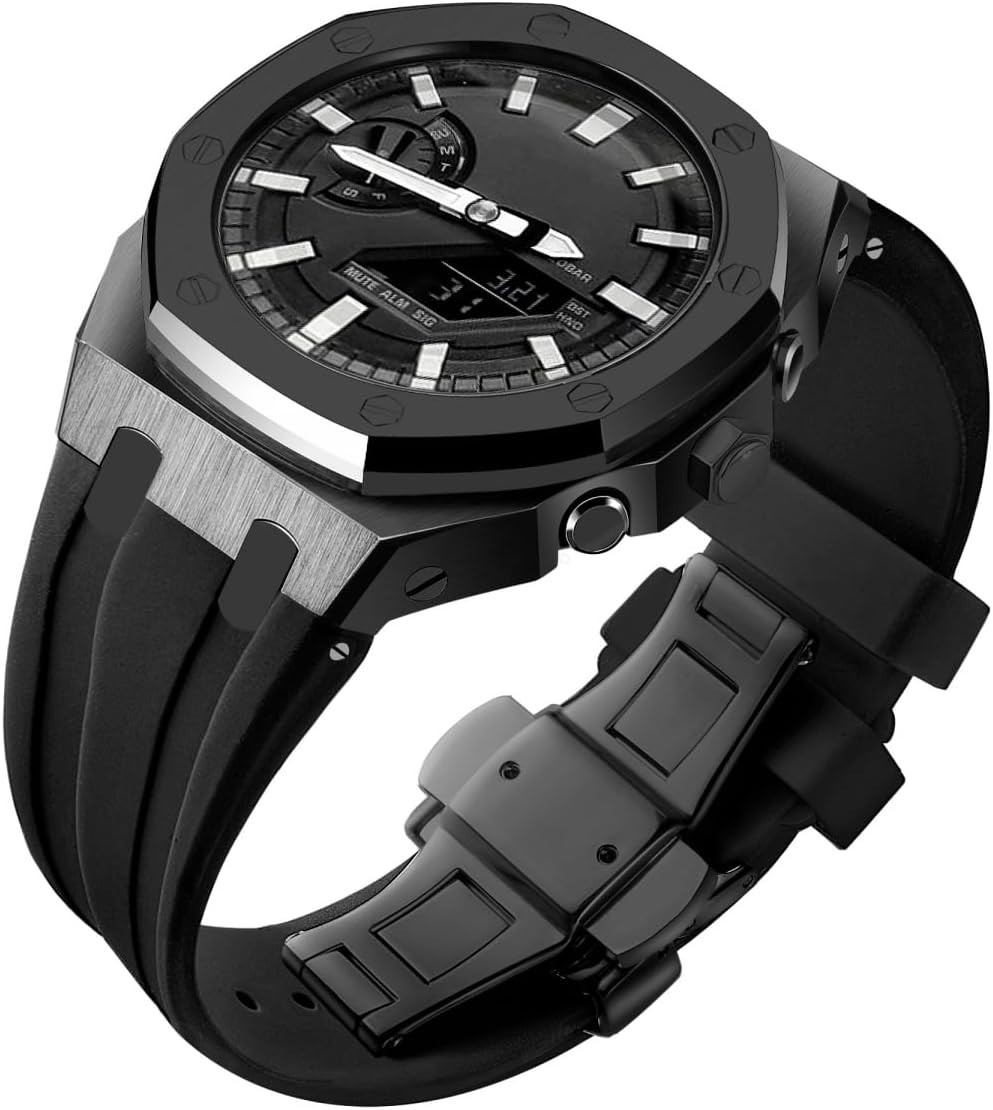 G-Shock GA2100/GA2110 Stainless Steel & Silicone Replacement Mod Kit