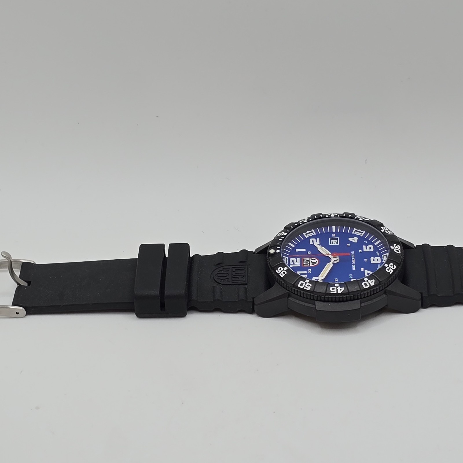 Luminox Leatherback Sea Turtle Quartz Watch 44mm Blue Black