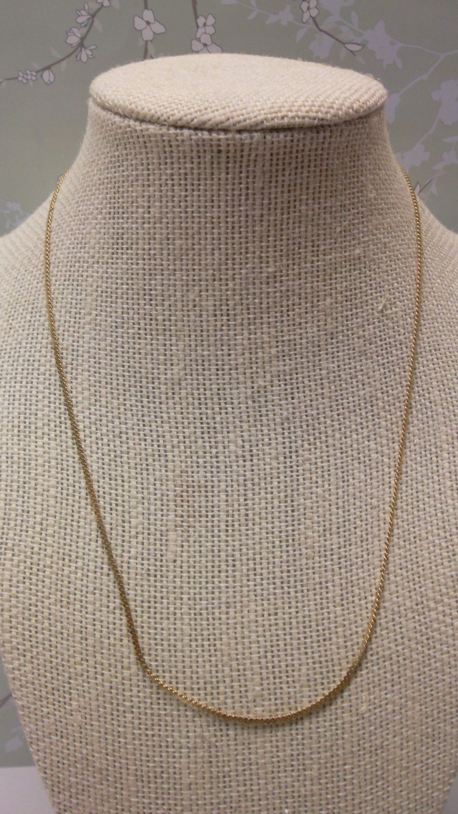 14k gf (Gold filled) Chain Necklace 17.5″ Long Signed JC Co. 14k gf * 2.4 grams
