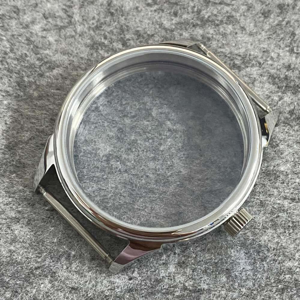 42mm Watch Case Stainless Steel Replace For ETA6497/6498/ST3600/ST3620 Movement