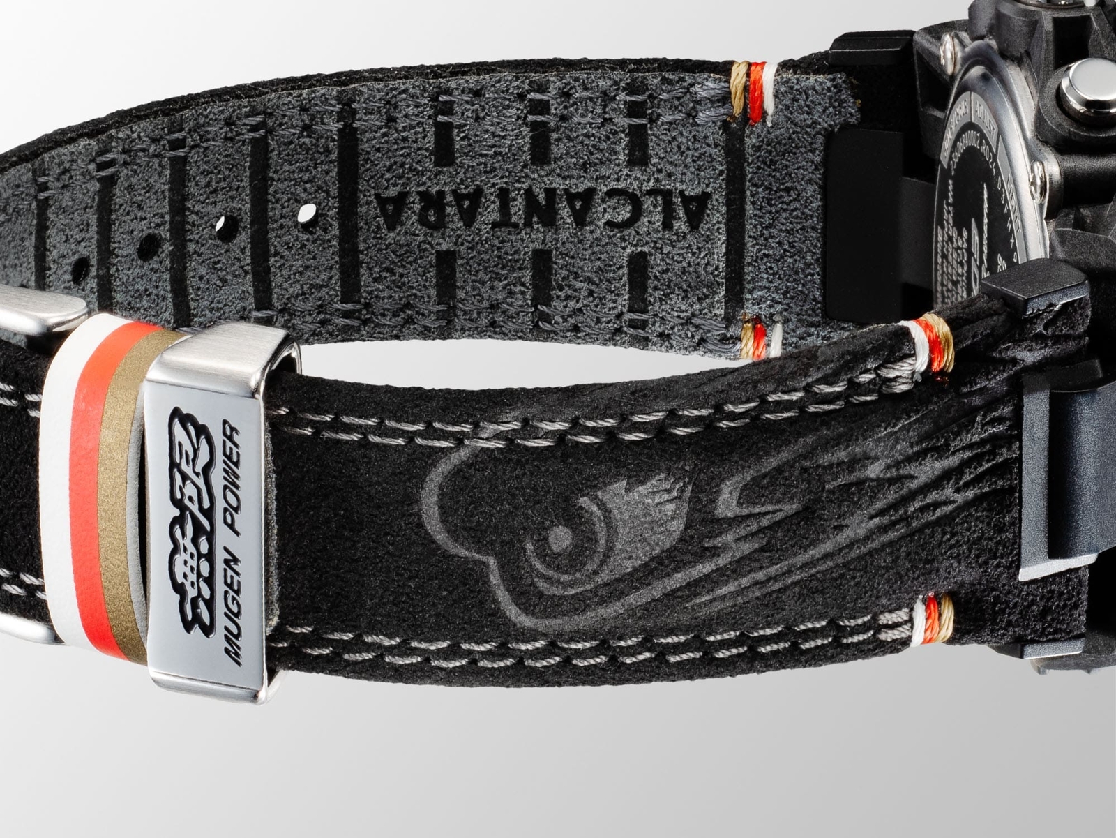 CASIO EDIFICE MUGEN EDITION ECB-40MU-1AJR Limited Bluetooth Watch Alcantara Band
