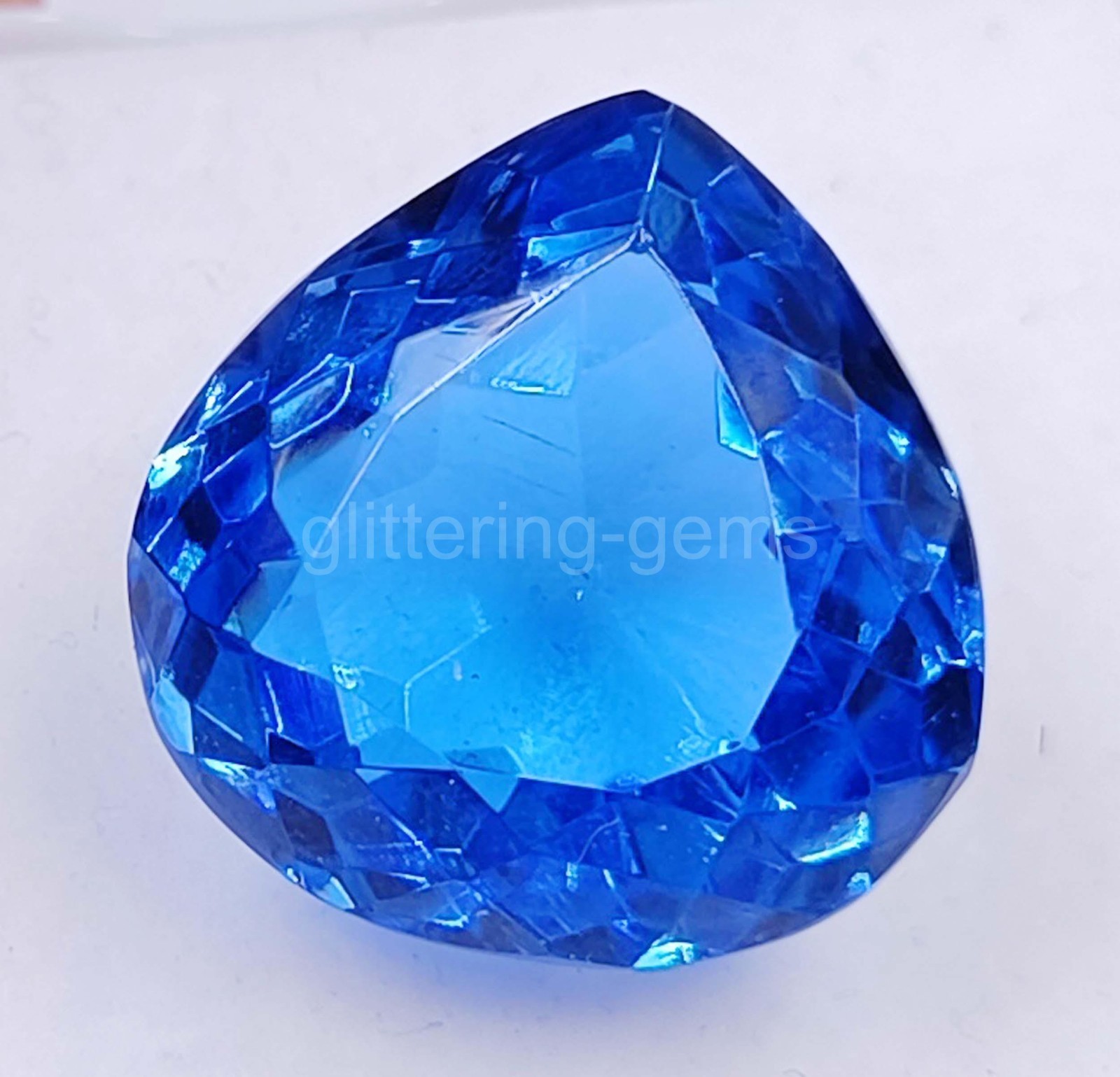 28.00 Carat Natural Blue Topaz Pear Shape IGL Certified Loose Gemstone 5DNO