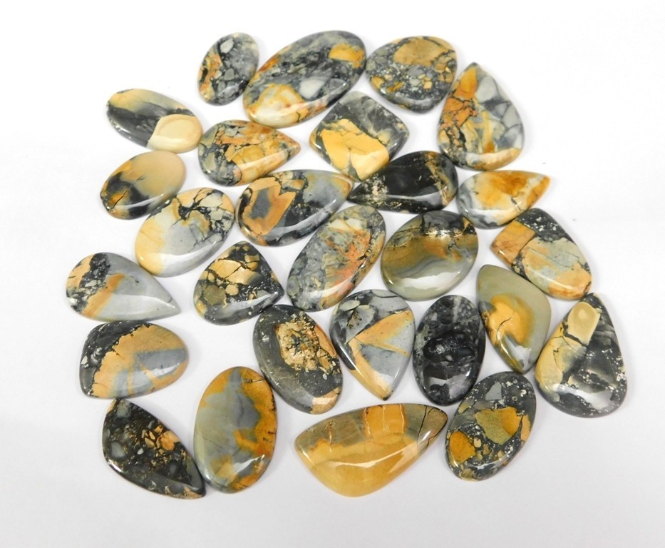 Maligano Jasper Fancy Gemstone Cabochon Jewelry Making Wholesale Lot 71307