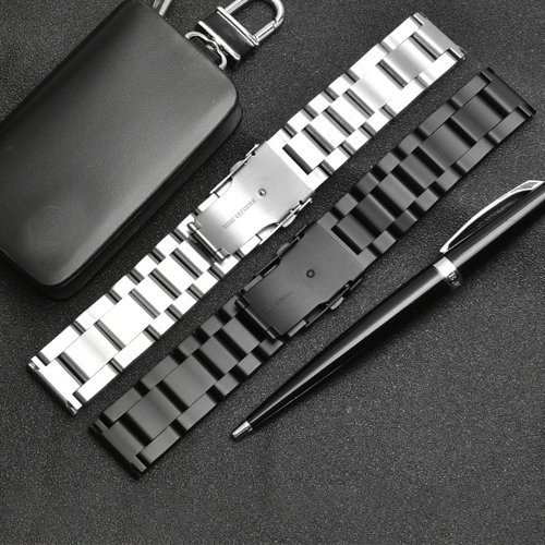 5.7mm Thick Mens Heavy Stainless Steel Watch Band Strap 22 24 26mm US Stock