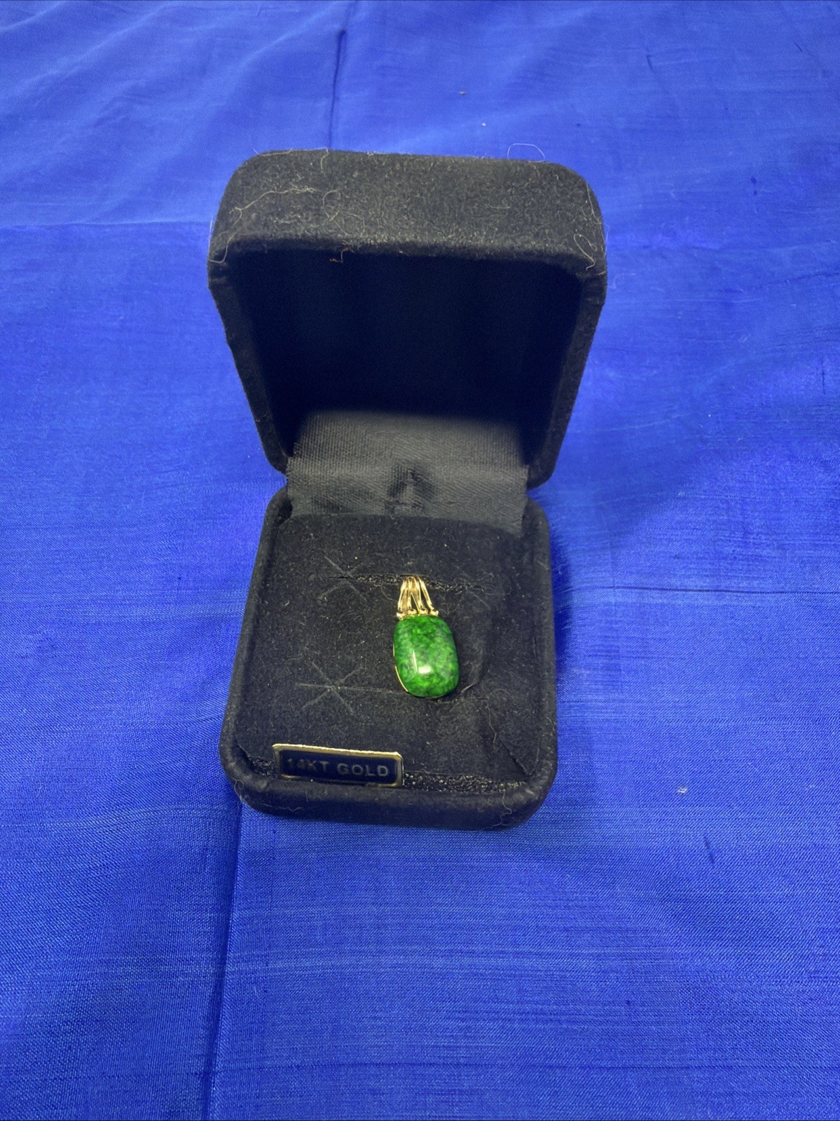 14K Imperial Gold Yellow Gold Natural Maw Sit Sit Ladies Pendant ~1.95g Mexico