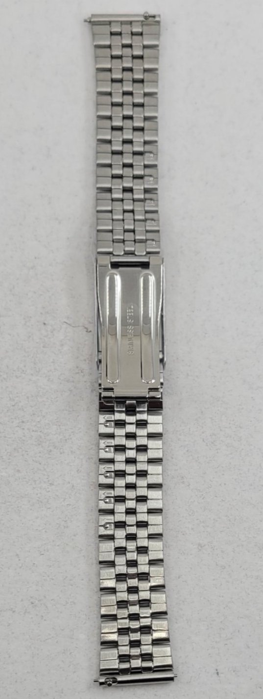 Hadley Roma Men’s Stainless Steel 18mm Watch Band MB5296W