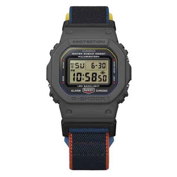 Casio G-Shock DW-5600MNC-8A2JF Digital Men’s Watch JDM Grey Blue