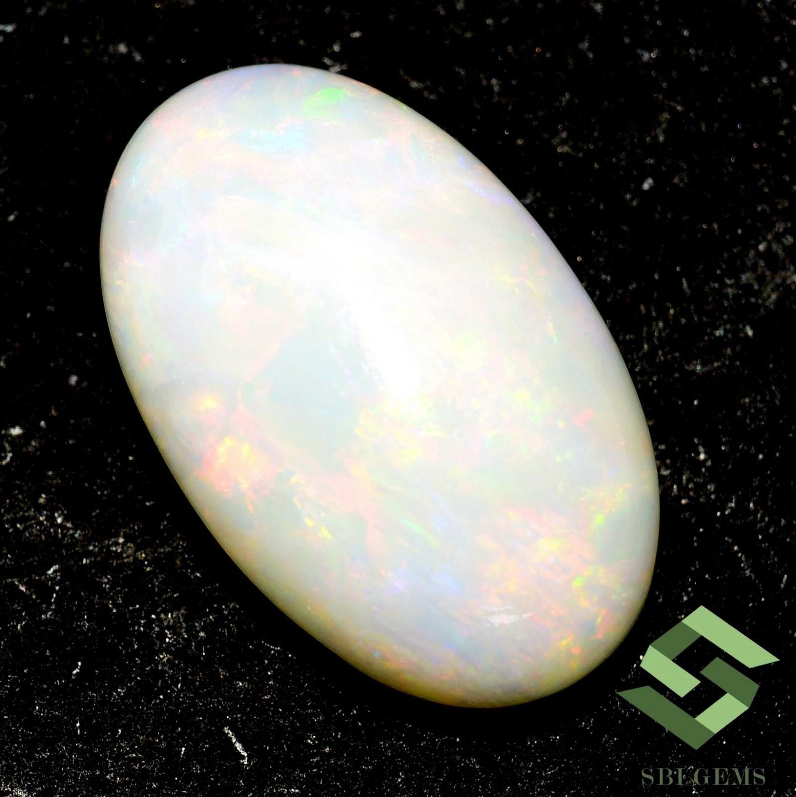 27×17 mm Natural Ethiopian Opal Oval Cabochon 22.50 CTS Multi Fire Loose Gems