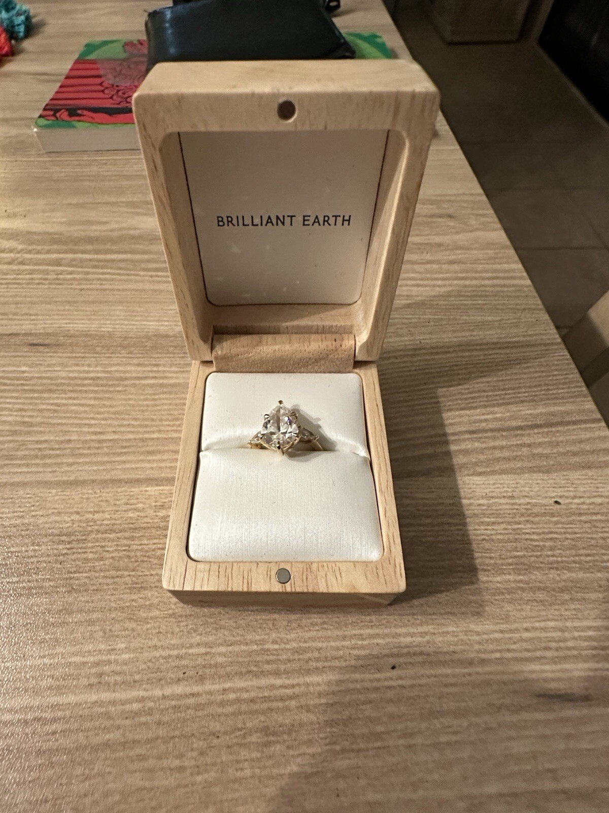 Pear 3.54 Carat 13.98 x 8.50 x 5.20MM Diamond