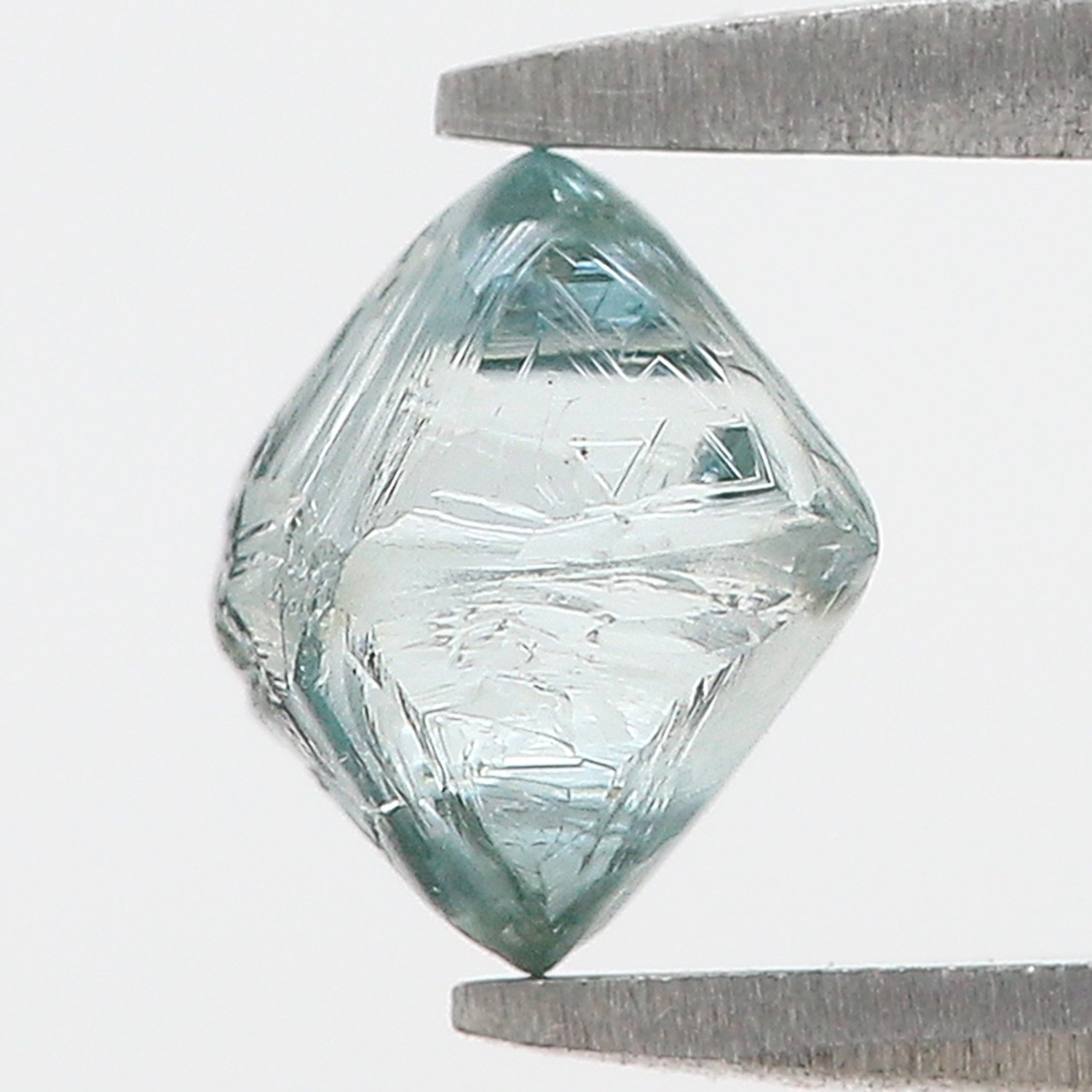 1.06 CT Natural Loose Rough Cut Diamond 6.40 MM Blue Color Rough Diamond N2624