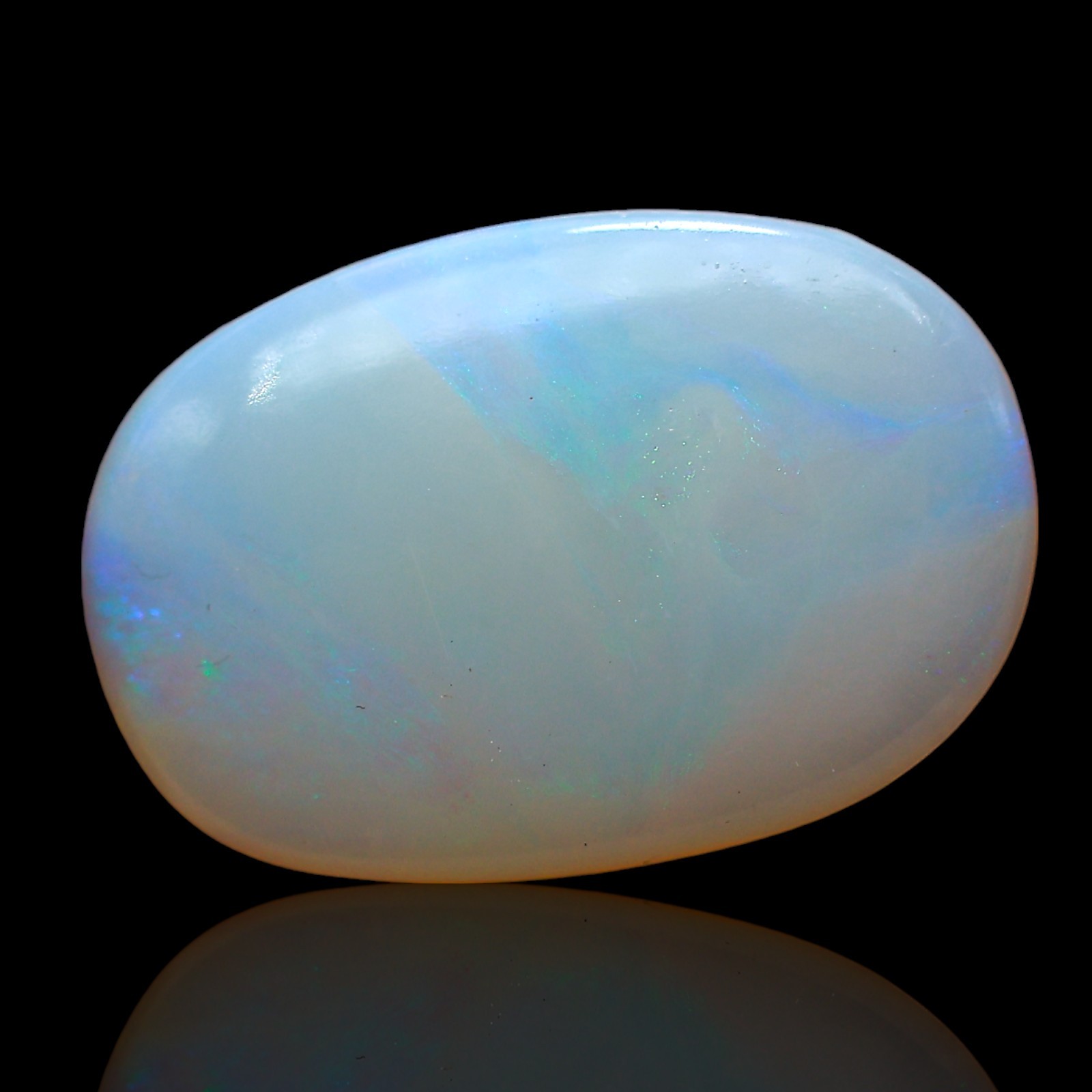 3.00 Cts Natural Fire Opal Gemstone Oval Astrology Cabochon 16x11x2 mm